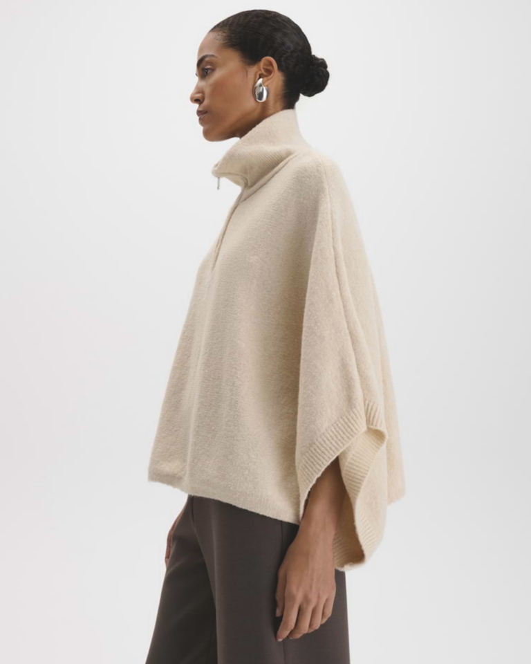 XXL poncho with zip (3)
