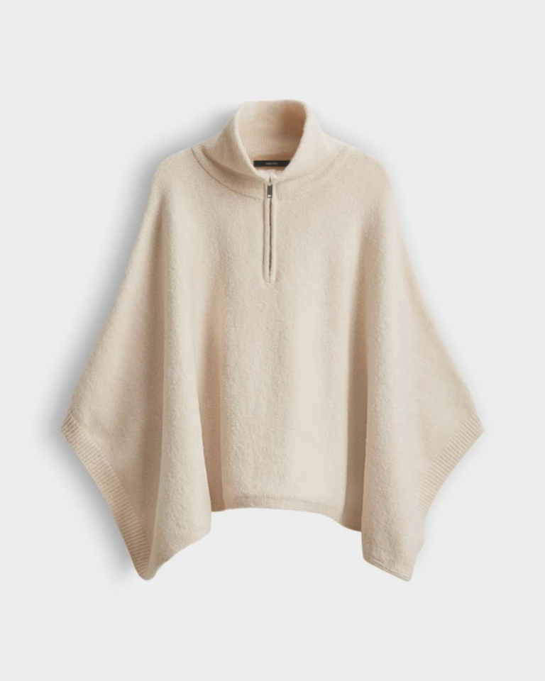 XXL poncho with zip (4)
