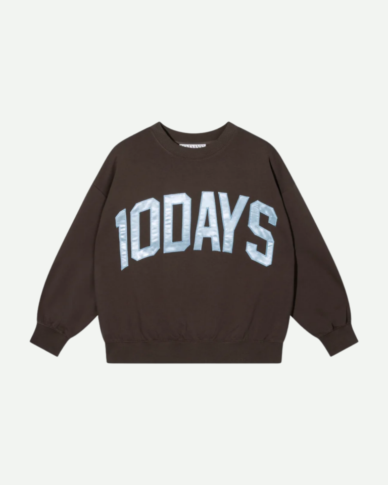 10days baseball sweater shiitake