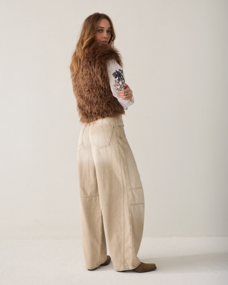 Barrelfit jeans greige (3)