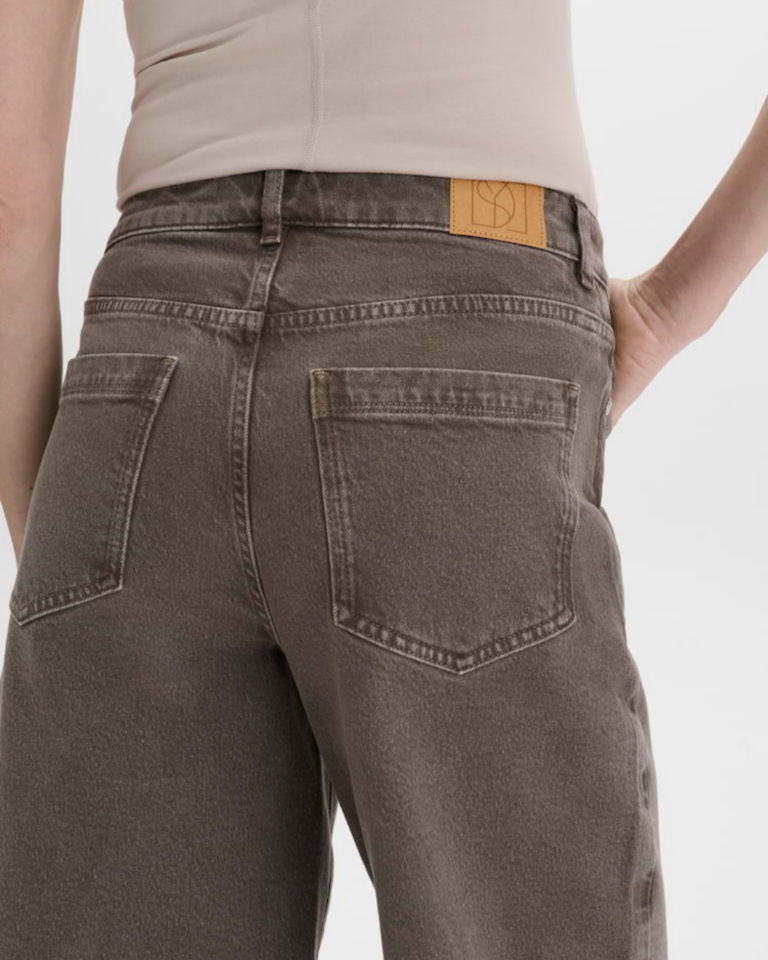 CORAH CURVED Relaxed-jeans van een katoen-lyocellmix, mid-rise someday (4)