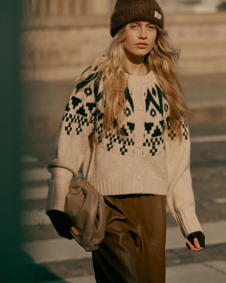 Fair Isle-gebreid vest ecru summum (4)