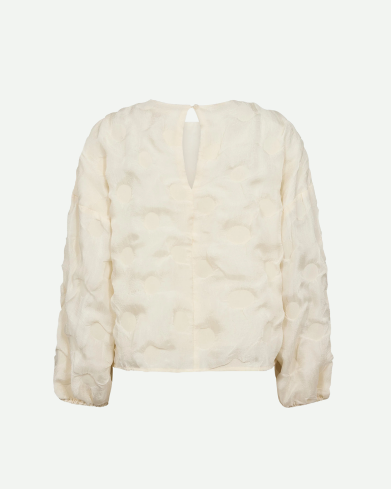 FeronCC Structure Blouse - Off-White (2)