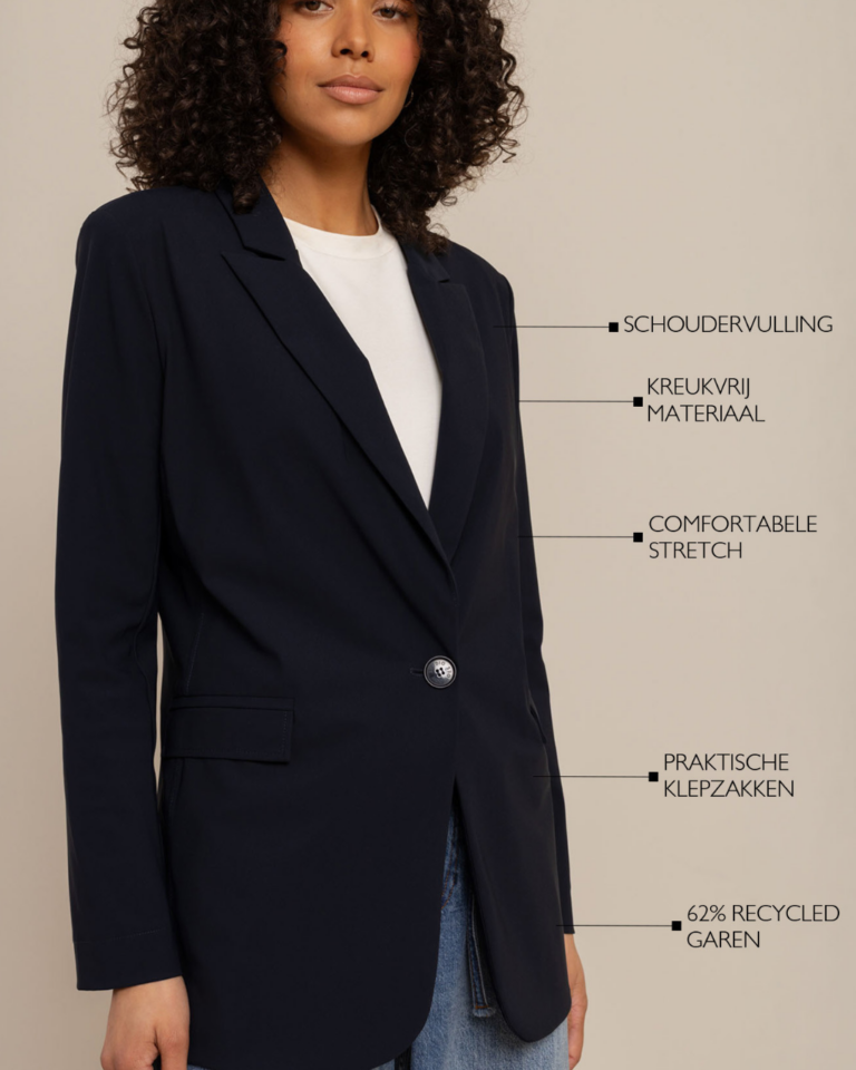Fran blazer - dark blue (3)