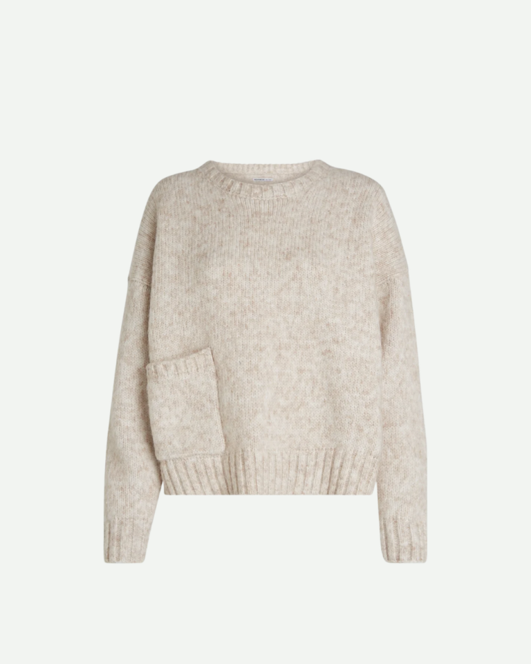 JUMPER (W26C433LTD) BEIGE MELANGE (2)
