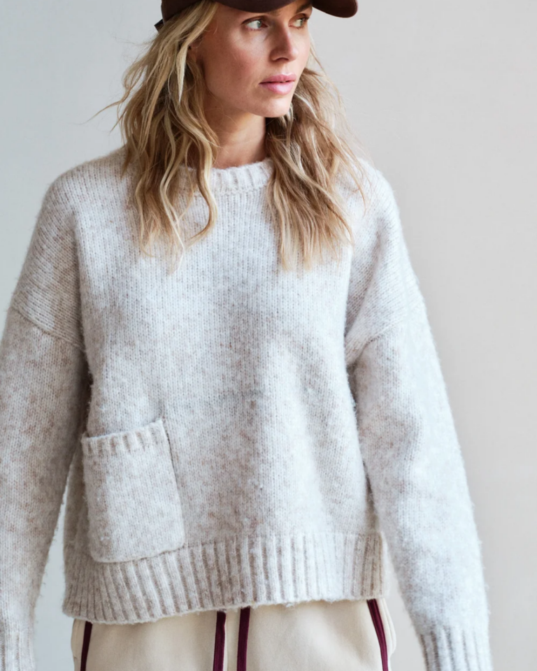 Trui beige melange penn&ink