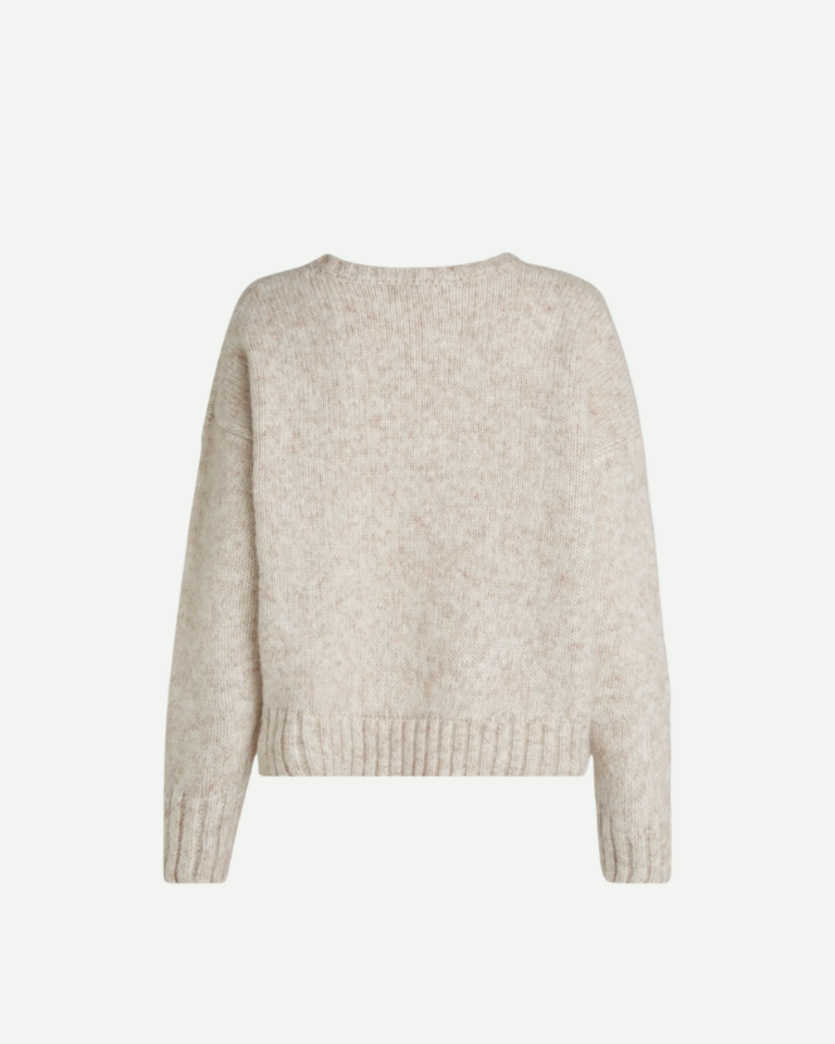 JUMPER (W26C433LTD) BEIGE MELANGE