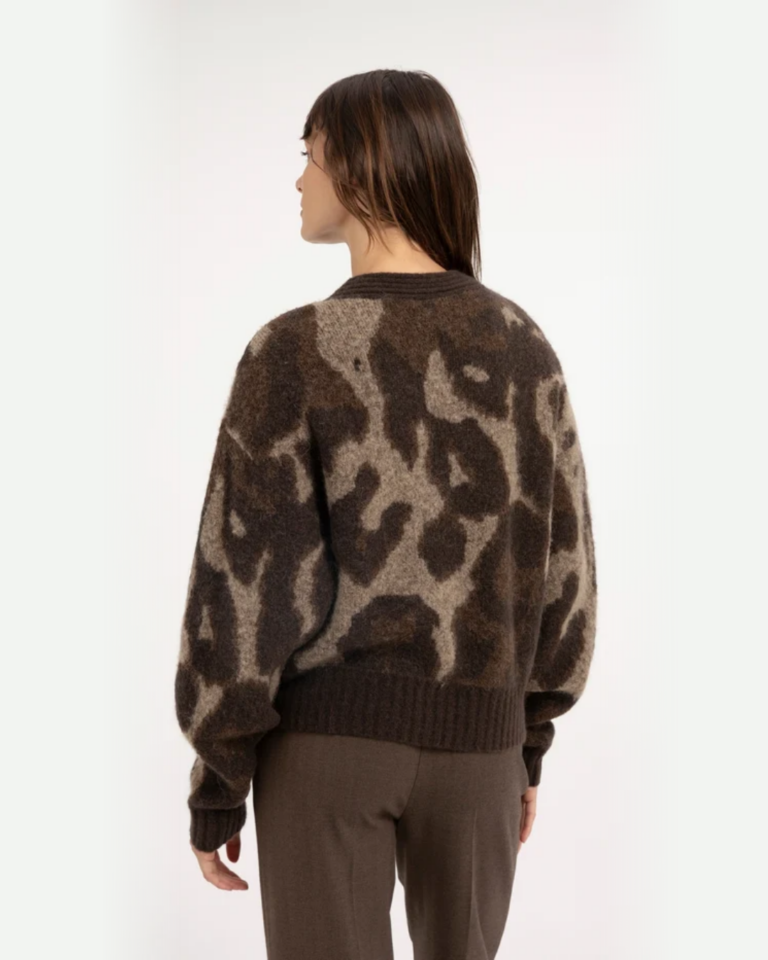 vest dessin cocoa brown yaya (2)