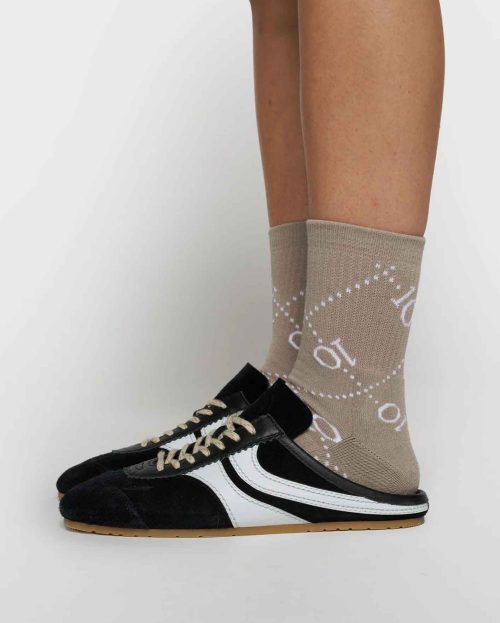 Sokken Monogram Fog 10Days groen taupe