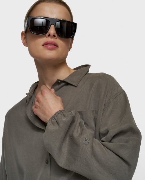Blouse Dark Fog 10Days grijs