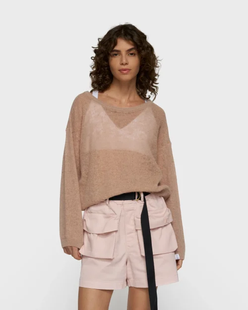 Trui Light Fudge 10Days bruin knitted