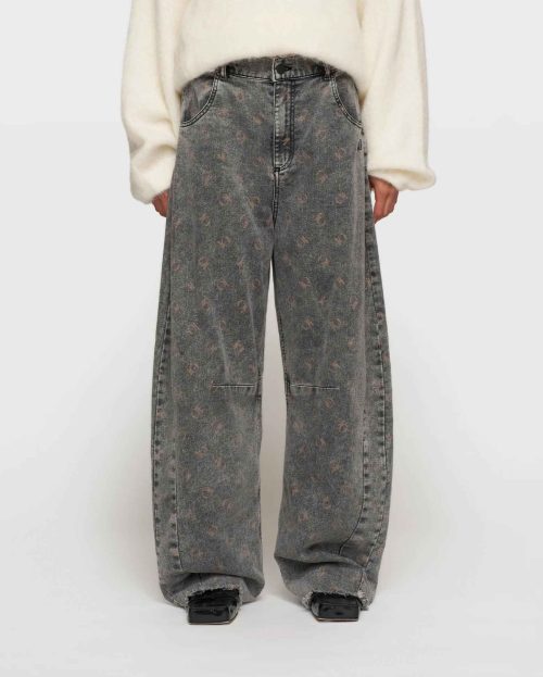 Jeans Western Monogram 10Days zwart