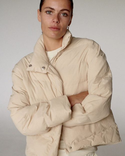 Jacket Naturel Penn&Ink puffer beige