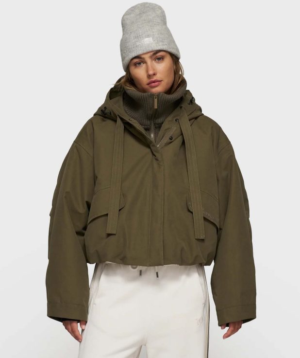 Parka Jacket Dark Olive 10Days groen