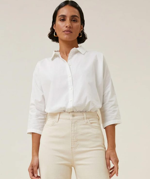 Blouse Norel Poplin By Bar wit