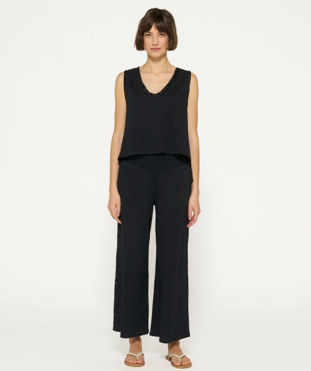Broek Wide Smock 10Days zwart