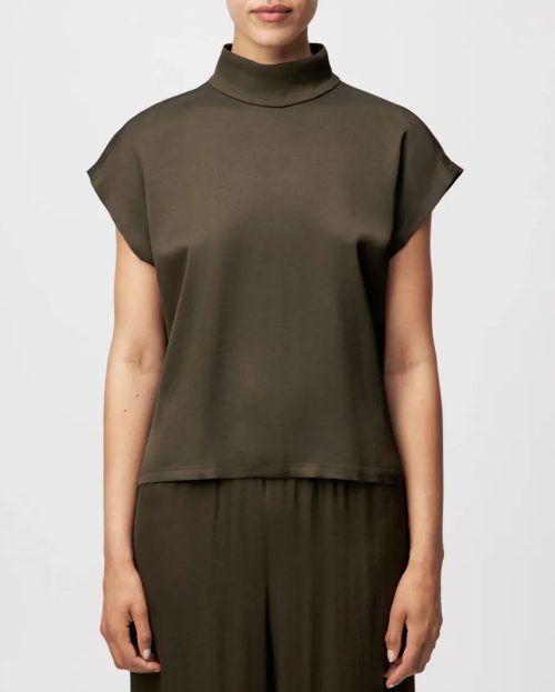 Blouse Alaria Groen Drykorn satijn