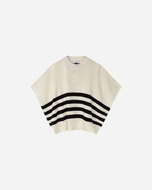Sweater Sleeveless Stripe 10Days
