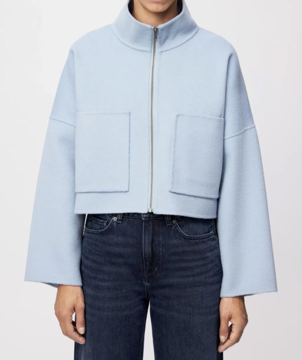 Jas Elstow Blue Drykorn lichtblauw