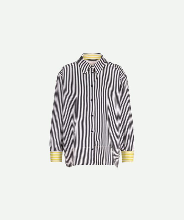 Blouse Tamar Stripe Studio Anneloes blauw off white