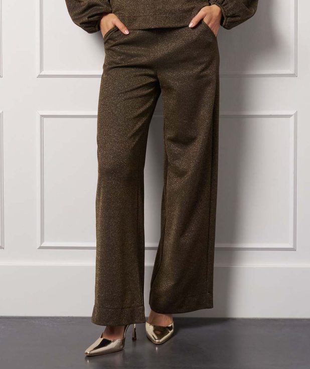 Broek Lexie Sparkle Gold Studio Anneloes