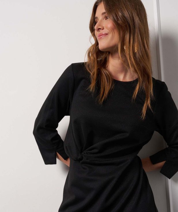 Jurk Valerie Sparkle Zwart Studio Anneloes