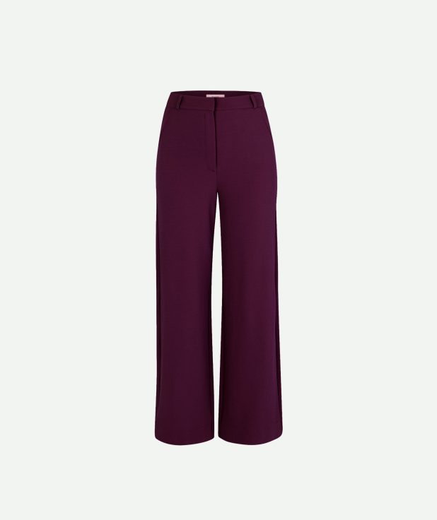 Pantalon Luz Twill Blackberry Studio Anneloes paars