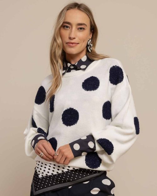 Trui Eliza Dot Studio Anneloes stippen