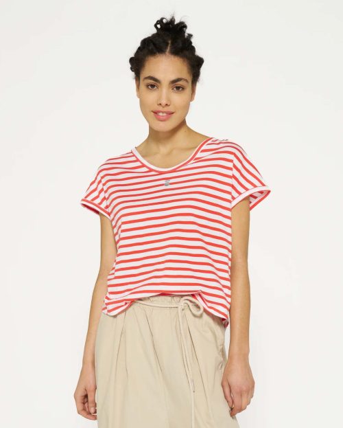 T-shirt Stripe Red 10Days