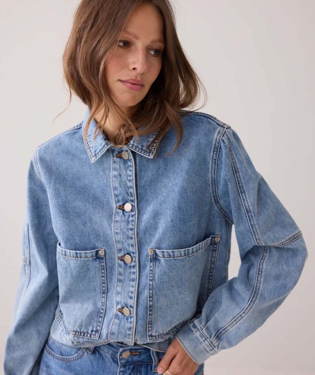 Jacket Denim Vintage Blue Summum