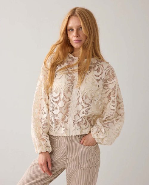 Jacket Lace Ecru Summum