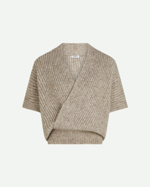 JUMPER (W26C396) BROWN MELANGE