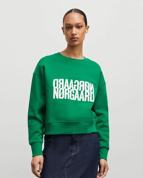 Sweater Tilvina Green Mads Norgaard