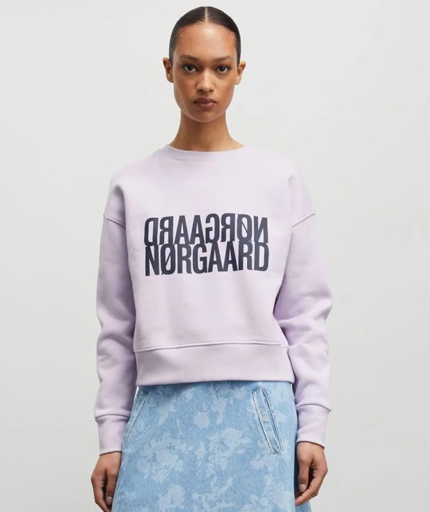 Sweater Tilvina Orchid Mads Norgaard lila