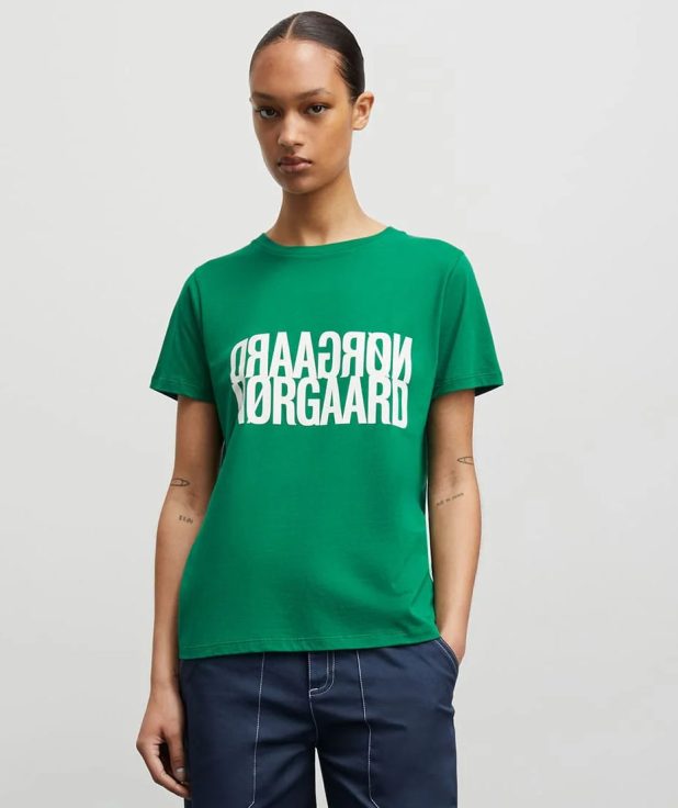 T-shirt Trenda Green Mads Norgaard