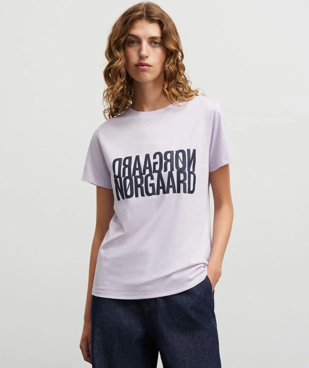 T-shirt Trenda Orchid Mads Norgaard lila
