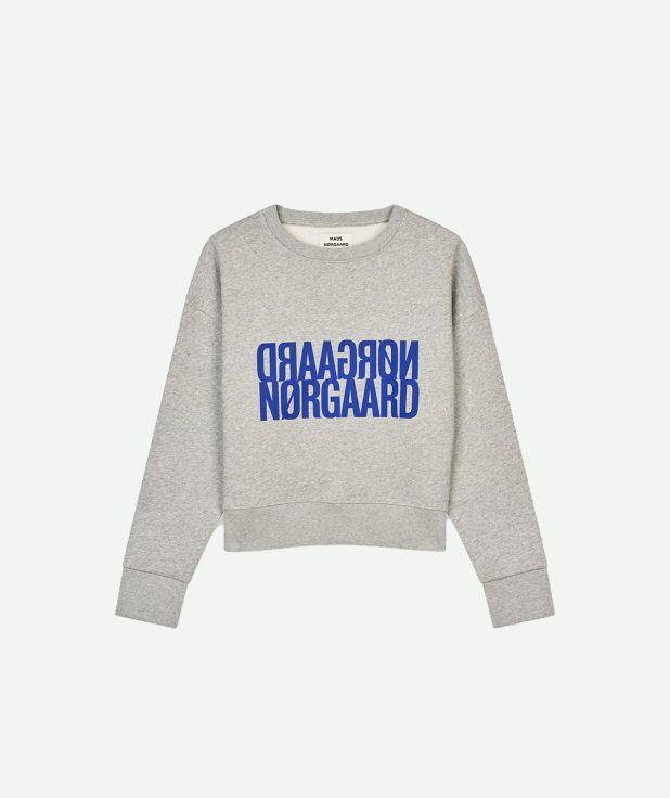 Sweater tilvina mid grey mads norgaard