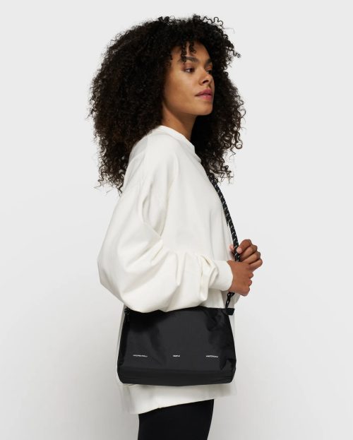 Crossbody Padded Black 10Days black mini pouch