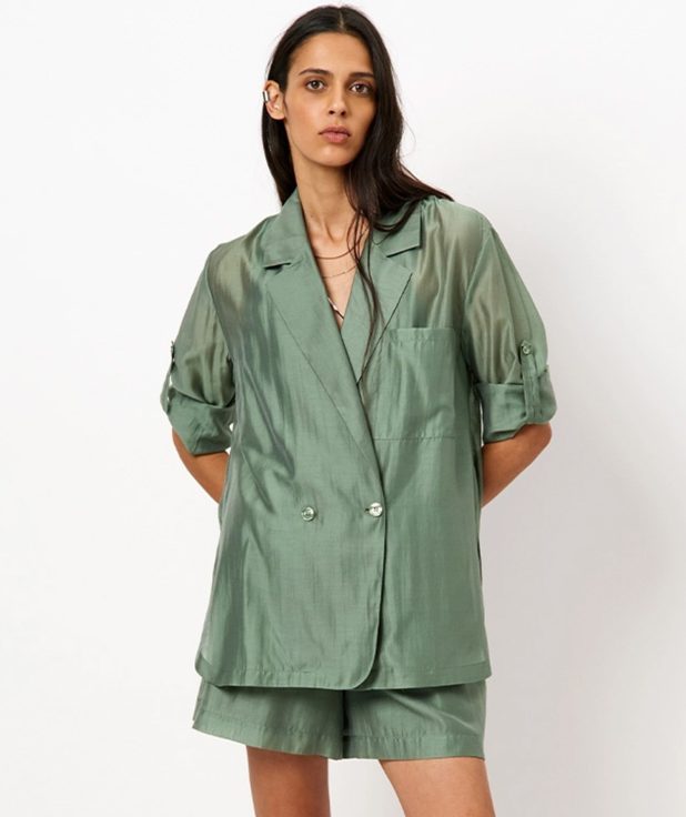 Blazer Saika Green Dante6 groen