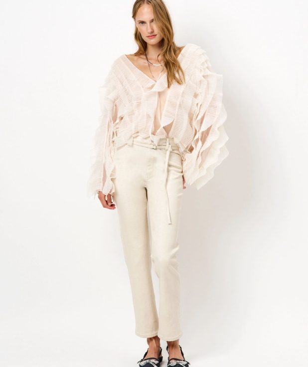 Blouse Phora Dante6 ecru butter cream