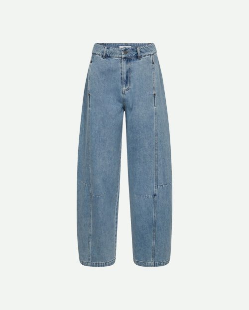 Jeans Asja Co'Couture blauw denim barrel