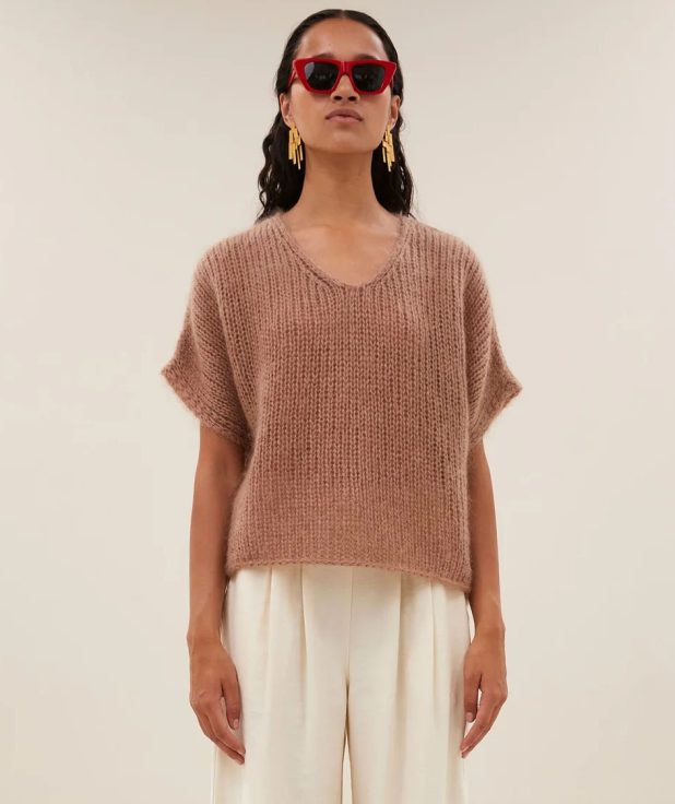 Trui Ivy Cappuccino By Bar bruin