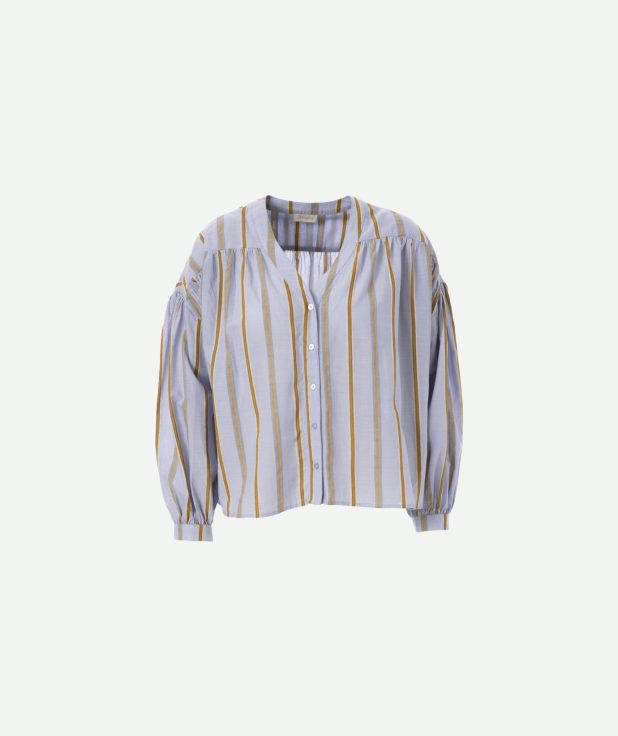Blouse Garner Stripe JcSophie blauw