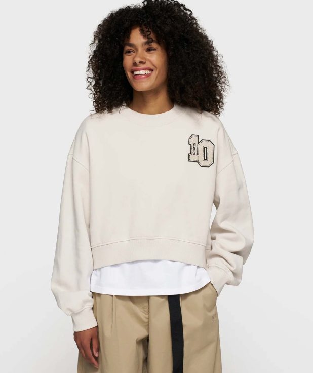 Sweater Cropped Kit 10Days ecru