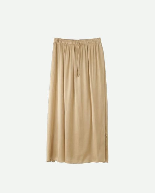 Rok Beige Satin Penn&Ink