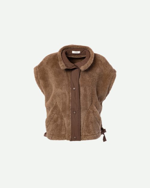 Paquita vest Bruin JcSOPHIE