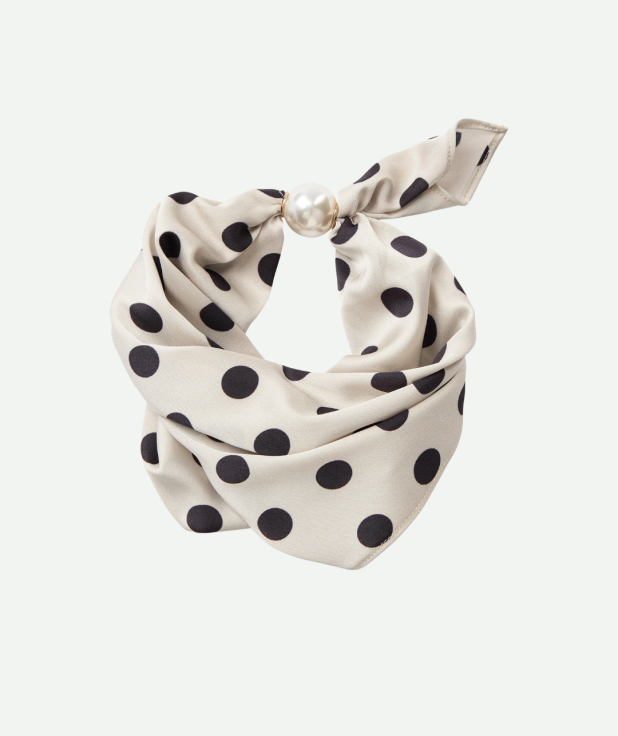 39069 PearlCC Scarf - Pearl - Black