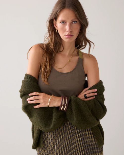 Top Singlet Dark Camo Summum groen