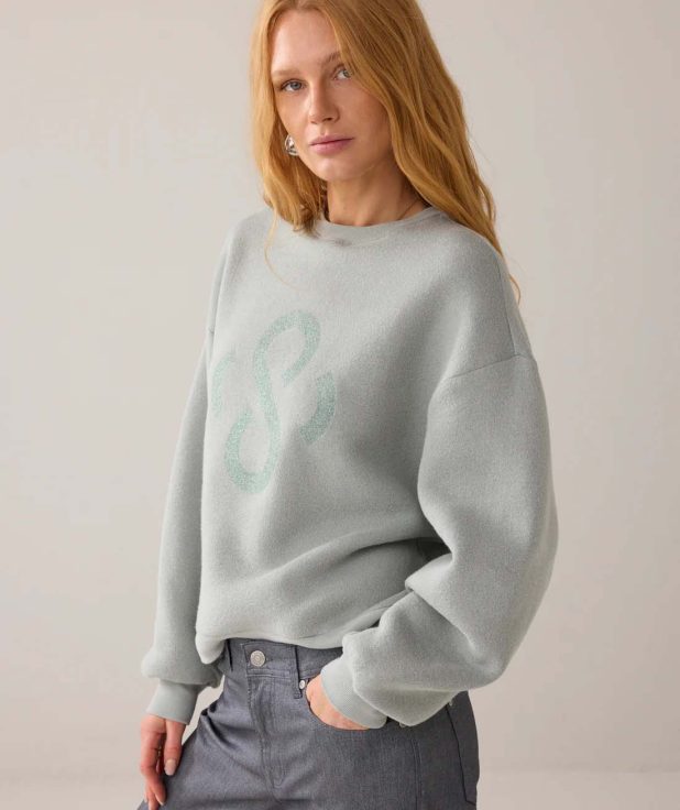 Sweater Soft Eucalyptus Summum groen