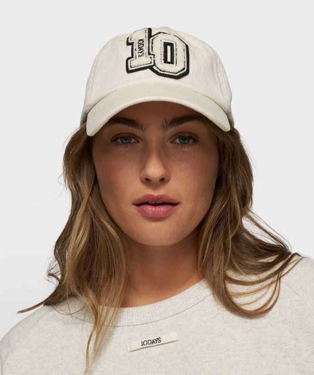 Baseball Cap Ecru 10Days
